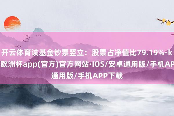 开云体育该基金钞票竖立：股票占净值比79.19%-kaiyun欧洲杯app(官方)官方网站·IOS/安卓通用版/手机APP下载