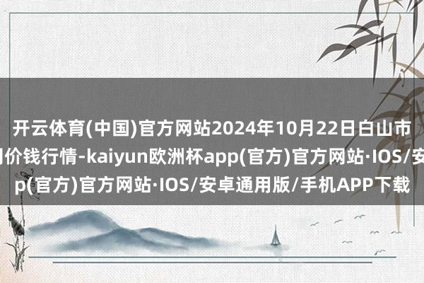 开云体育(中国)官方网站2024年10月22日白山市星泰批发商场有限公司价钱行情-kaiyun欧洲杯app(官方)官方网站·IOS/安卓通用版/手机APP下载