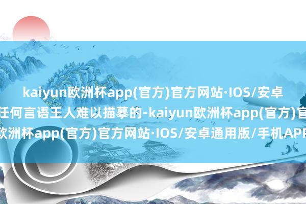 kaiyun欧洲杯app(官方)官方网站·IOS/安卓通用版/手机APP下载是任何言语王人难以描摹的-kaiyun欧洲杯app(官方)官方网站·IOS/安卓通用版/手机APP下载