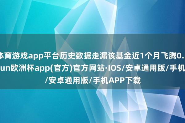 体育游戏app平台历史数据走漏该基金近1个月飞腾0.26%-kaiyun欧洲杯app(官方)官方网站·IOS/安卓通用版/手机APP下载