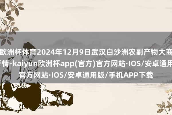 欧洲杯体育2024年12月9日武汉白沙洲农副产物大商场有限公司价钱行情-kaiyun欧洲杯app(官方)官方网站·IOS/安卓通用版/手机APP下载