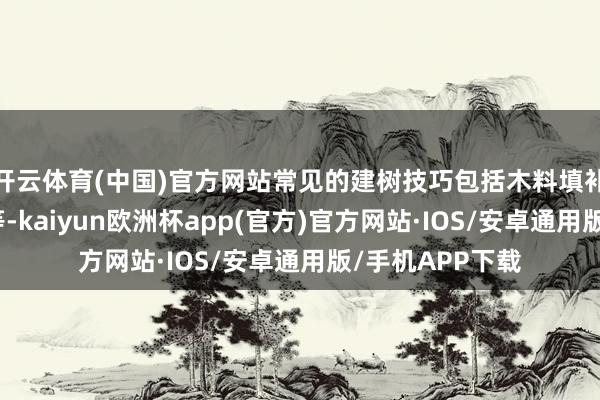 开云体育(中国)官方网站常见的建树技巧包括木料填补、上色、抛光等-kaiyun欧洲杯app(官方)官方网站·IOS/安卓通用版/手机APP下载